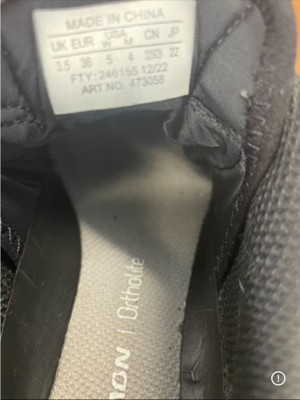 Salomon Women's Brown Black White Trail Sneakers - Picture 3 of 5